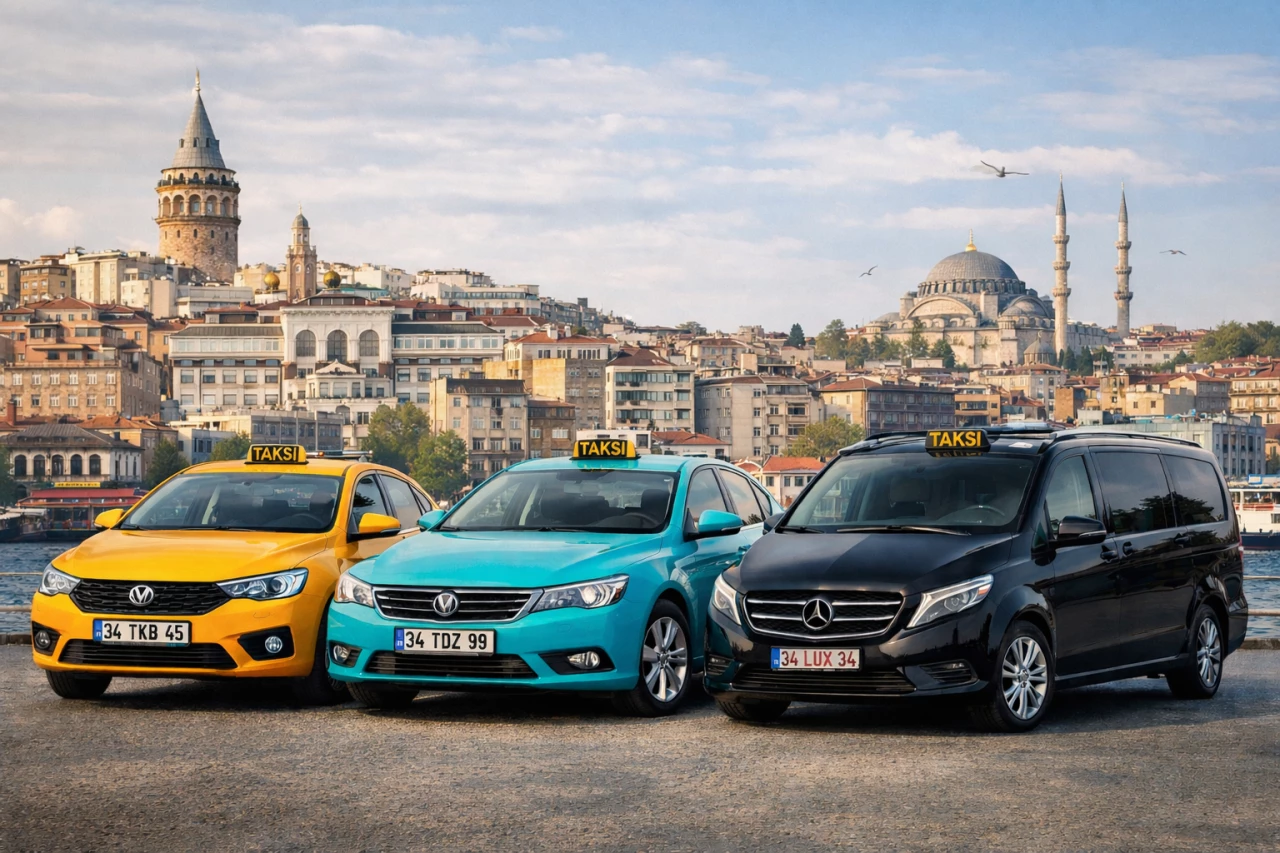 İstanbul’da Taksi Yatırımı ve Segment Farkları: Sarı, Turkuaz ve Siyah Plaka Rehberi